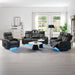 Acme Furniture - Taddeo Power Motion Loveseat w/Console, Speaker, USB, Wireless Charger & LED - LV06231 - GreatFurnitureDeal