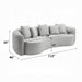 Acme Furniture - Barasa Oversize Sofa w/5 Pillows - LV07150 - GreatFurnitureDeal