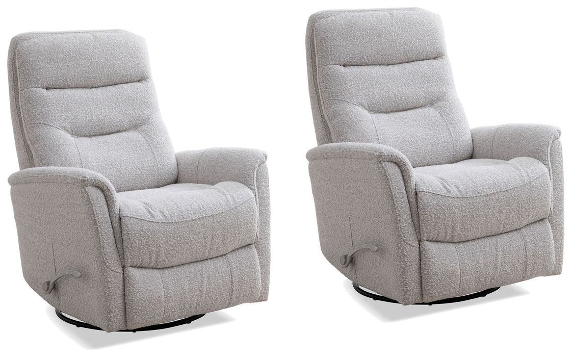 Parker Living - Gemini Swivel Glider Recliner in Beige (Set of 2) - MGEM#812GS-2-BLCT - GreatFurnitureDeal