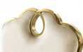 Mariano Furniture - LX008 Dining Chair in Cream/Gold (Set of 2) - BM-LX008CGC - GreatFurnitureDeal