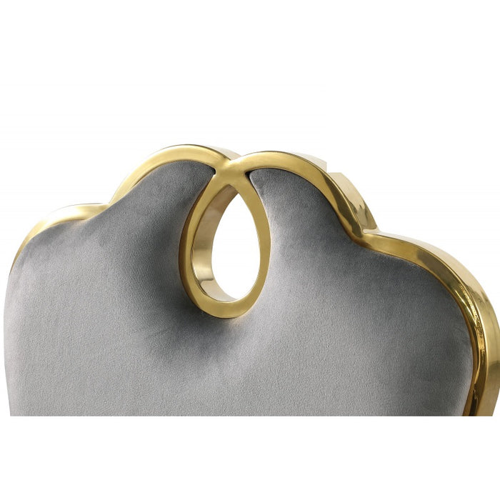 Mariano Furniture - LX008 Dining Chair in Grey (Set of 2) - BM-LX008GGC - GreatFurnitureDeal