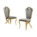 Mariano Furniture - LX008 Dining Chair in Grey (Set of 2) - BM-LX008GGC - GreatFurnitureDeal