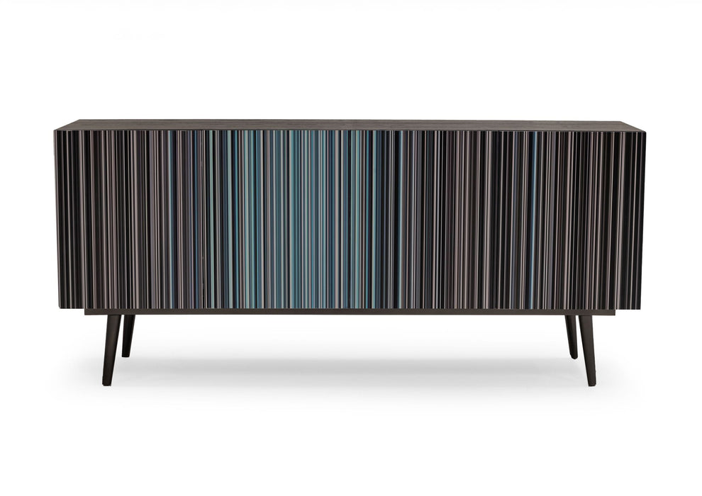 VIG Furniture - Modrest Macoy Modern Multicolor + Black Ash Buffet - VGVCG2008-MC-BUF - GreatFurnitureDeal