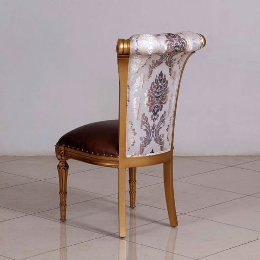 European Furniture - Valentina Side Chair (Set of 2) in Antique Golden Bronze - 51955-SC - GreatFurnitureDeal