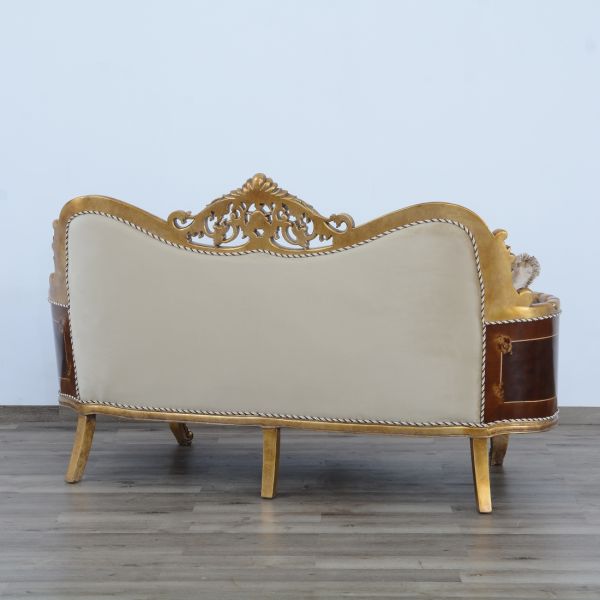 European Furniture - Maggiolini Luxury Loveseat - Antique Dark Bronze - 31054-L - GreatFurnitureDeal