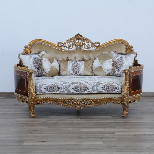 European Furniture - Maggiolini Luxury Loveseat - Antique Dark Bronze - 31054-L - GreatFurnitureDeal