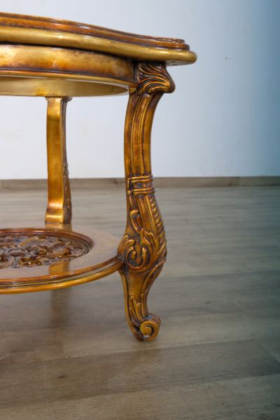 European Furniture - Maggiolini II End Table in Antique Dark Bronze - 31055-ET - GreatFurnitureDeal