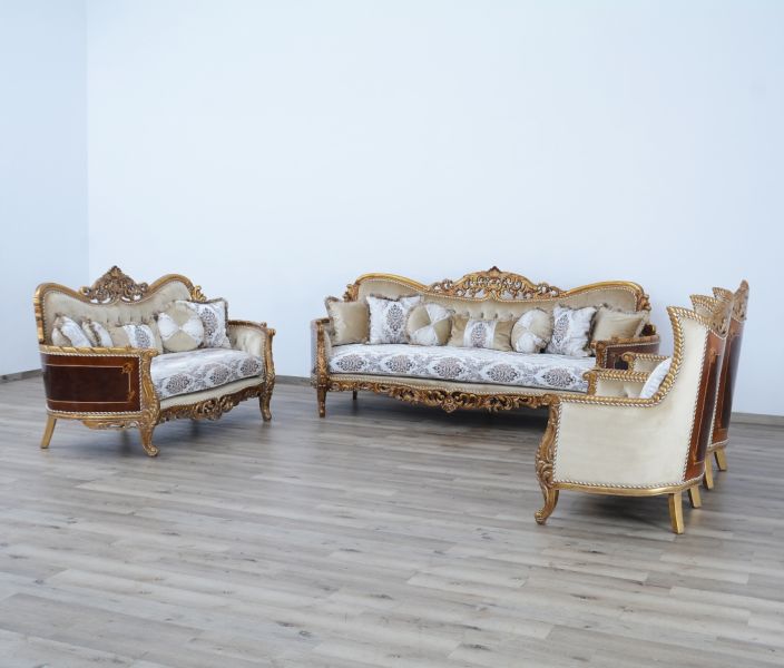 European Furniture - Maggiolini Luxury Loveseat - Antique Dark Bronze - 31054-L - GreatFurnitureDeal