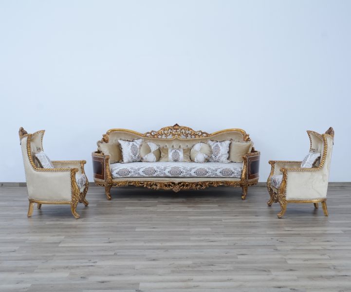 European Furniture - Maggiolini Luxury Sofa - Antique Dark Bronze - 31054-S - GreatFurnitureDeal