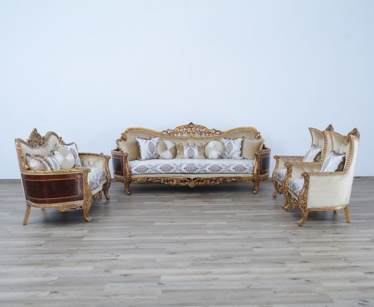 European Furniture - Maggiolini Luxury Sofa - Antique Dark Bronze - 31054-S - GreatFurnitureDeal