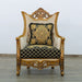 European Furniture - Maggiolini III Chair in Antique Bronze Black and Gold - 31059-C - GreatFurnitureDeal