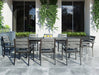 VIG Furniture - Renava Marina Grey Outdoor Dining Table Set - VGICS1804-GRY-SET - GreatFurnitureDeal