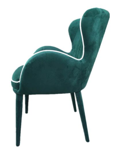 VIG Furniture - Modrest Tigard Modern Green Fabric Dining Chair (Set of 2) - VGEUMC-883CH-A-GRN - GreatFurnitureDeal