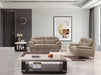 American Eagle Furniture - EK531 Dark Tan Leather Sofa SET - EK531-DT-SET - GreatFurnitureDeal