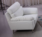 American Eagle Furniture - EK528 White Top Grain Leather Chair - EK528-W-CHR - GreatFurnitureDeal