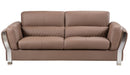 American Eagle Furniture - AE690 Taupe Microfiber Leather Sofa - E690-TPE-SF - GreatFurnitureDeal