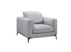 VIG Furniture - Divani Casa Beaman - Modern Grey Fabric Sofa Set - VGMB-C021-SOFA-SET-GRY - GreatFurnitureDeal