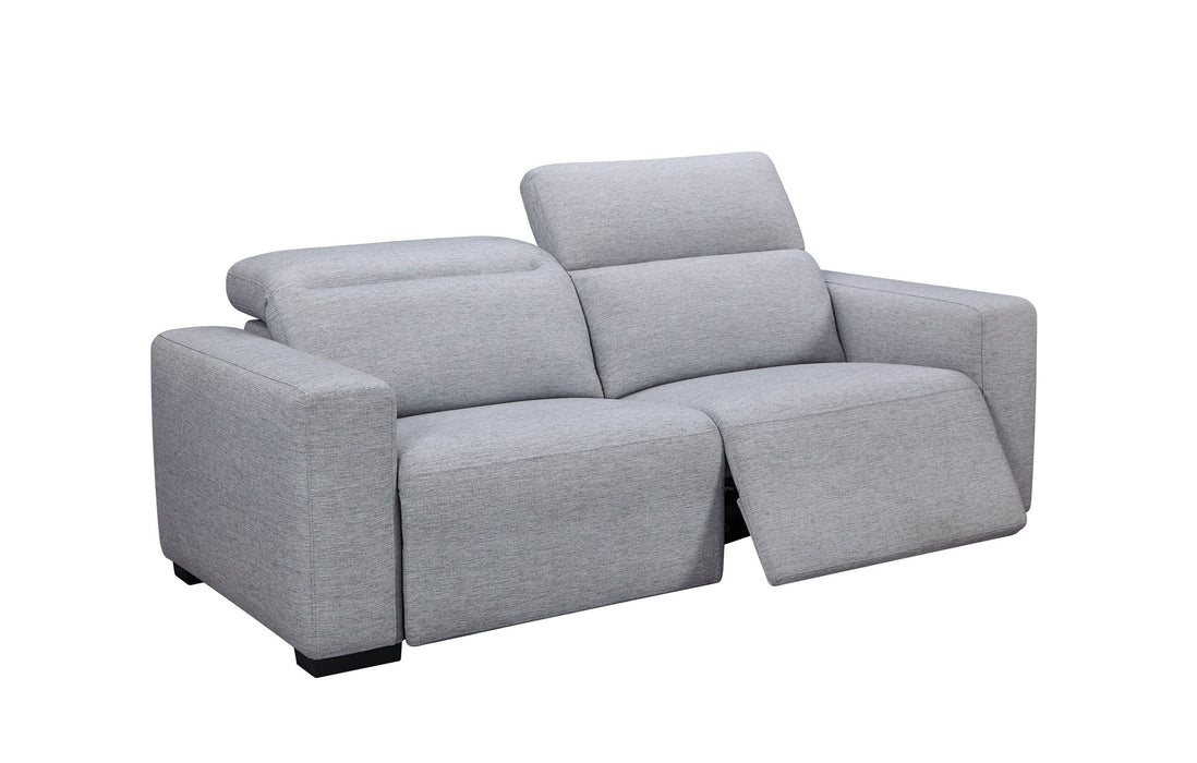 VIG Furniture - Divani Casa Bode - Modern Grey Fabric Sofa with 2 Recliners - VGMB-R211-P1-SOFA-M31 - GreatFurnitureDeal