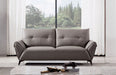 American Eagle Furniture - AE618 Warm Gray Microfiber Leather 2 Piece Sofa Set - AE618-WG -SL - GreatFurnitureDeal