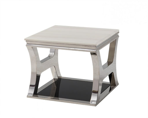 American Eagle Furniture - GL-J828 Faux Marble End Table - GL-J828 - GreatFurnitureDeal