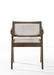 VIG Furniture - Modrest Fern Modern Walnut and Beige Dining Chair Set of 2 - VGMA-MI-1116-WB - GreatFurnitureDeal
