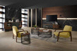 VIG Furniture - Modrest Bronson Modern Walnut & Black Round End Table - VGMAMIT-5224-END - GreatFurnitureDeal