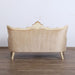 European Furniture - Veronica Luxury Loveseat in Antique Beige and Antique Dark Gold leaf - 47075-L - GreatFurnitureDeal