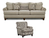 Southern Home Furnishings - Cary's Doe Sofa Set in Beige - 2820-KP 622 Cary's Doe - GreatFurnitureDeal