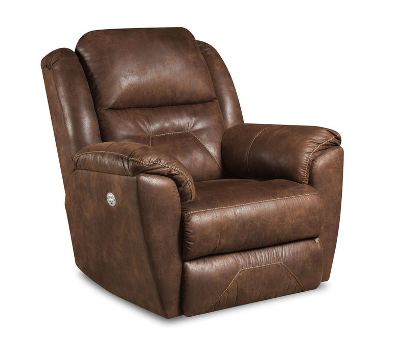 Southern Motion - Pandora Power Headrest Wallhugger Recliner with USB in Mocha - 6751P - GreatFurnitureDeal