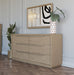 VIG Furniture - Modrest Samson Contemporary Grey & Silver Eastern King Bedroom Set - VGLBHAMI-SET-EK - GreatFurnitureDeal