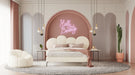 VIG Furniture - Modrest Destiny Contemporary White Sherpa Bubble Queen Bed - VGODZW-20104-WHT-BED-Q - GreatFurnitureDeal