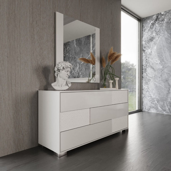 VIG Furniture - Modrest Monza Italian Modern White Dresser - VGACMONZA-DSR - GreatFurnitureDeal