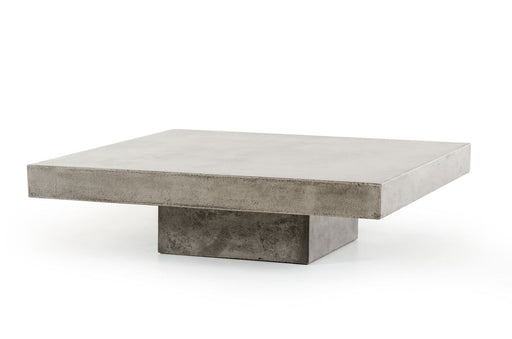 VIG Furniture - Modrest Morley Modern Concrete Coffee Table - VGGR640930 - GreatFurnitureDeal