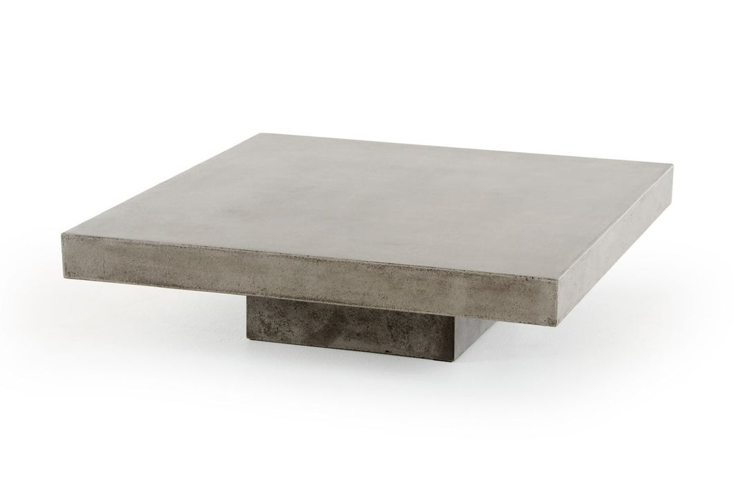VIG Furniture - Modrest Morley Modern Concrete Coffee Table - VGGR640930 - GreatFurnitureDeal