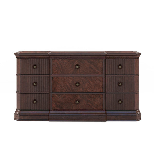 ART Furniture - Revival Dresser in Napa Mahogany - 328131-1730 - GreatFurnitureDeal