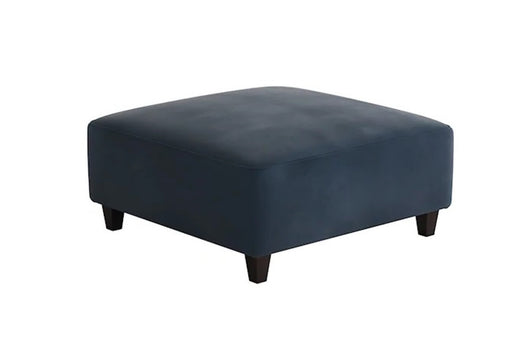 Southern Home Furnishings - Bella Midnight Cocktail Ottoman in Blue - 109-C Bella Midnight-MTO - GreatFurnitureDeal