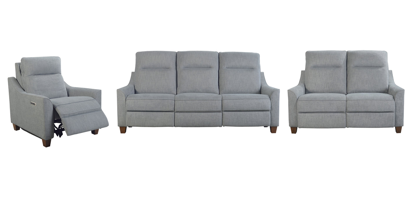 Parker Living - Madison 3 Piece Power Reclining Living Room Set in Pisces Marine - MMAD-321PH-P25-PMA - GreatFurnitureDeal