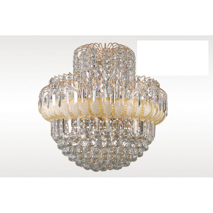 Mariano Furniture - N00097 Crystal Chandelier Medium Size - BM-N00097M - GreatFurnitureDeal