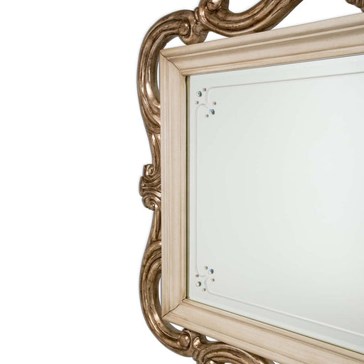 AICO Furniture - Platine de Royale Wall Mirror in Champagne - N09260-201 - GreatFurnitureDeal