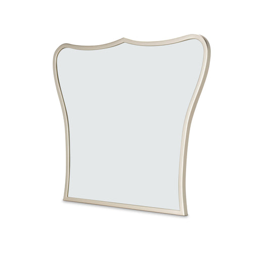 AICO Furniture - London Place Vanity with Mirror in Creamy Pearl - N9004058VAN2-112 - GreatFurnitureDeal
