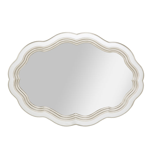 AICO Furniture - London Place Wall Mirror in Creamy Pearl - N9004260-112 - GreatFurnitureDeal