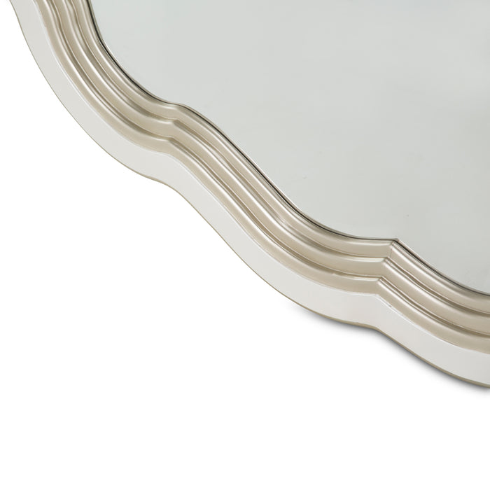 AICO Furniture - London Place Wall Mirror in Creamy Pearl - N9004260-112