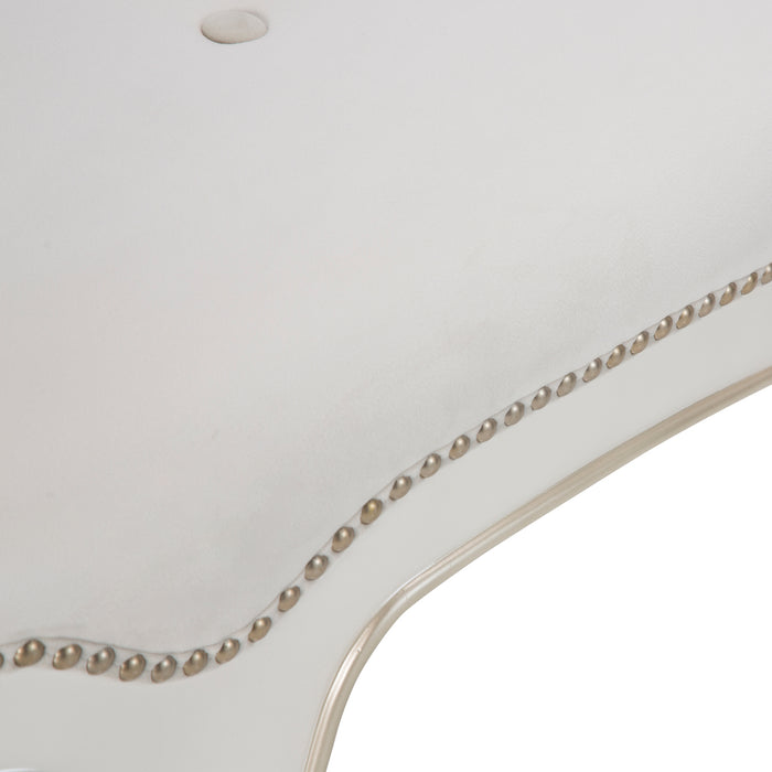 AICO Furniture - London Place Accent Bench in Creamy Pearl - N9004904-112