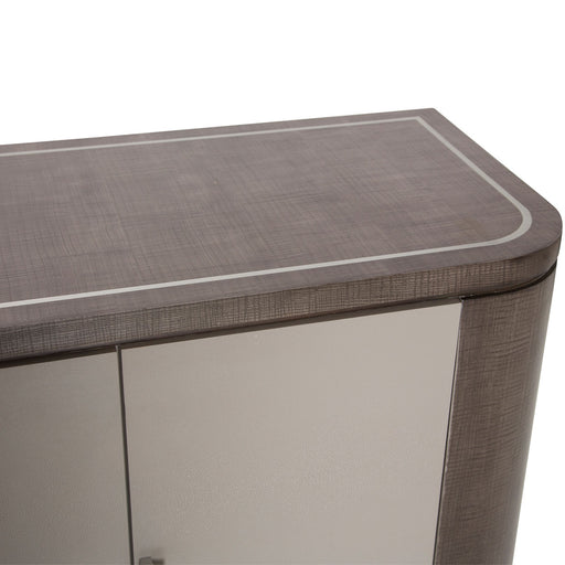 AICO Furniture - Roxbury Park Sideboard with Mirror in Slate - N9006007SA-260-220 - GreatFurnitureDeal