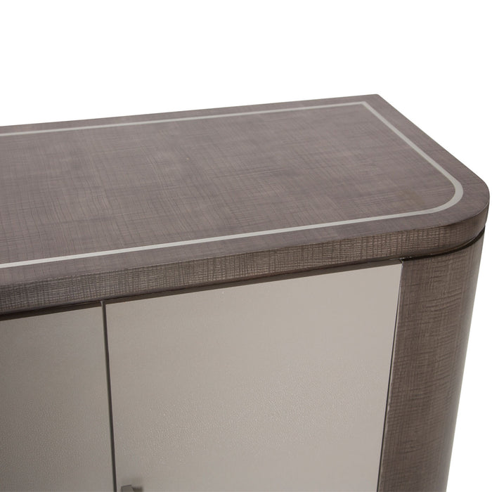 AICO Furniture - Roxbury Park Sideboard with Mirror in Slate - N9006007SA-260-220 - GreatFurnitureDeal