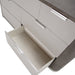 AICO Furniture - Roxbury Park Dresser with Mirror in Slate - N9006050SA-260-220 - GreatFurnitureDeal