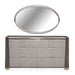AICO Furniture - Roxbury Park Dresser with Mirror in Slate - N9006050SA-260-220 - GreatFurnitureDeal