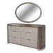 AICO Furniture - Roxbury Park Dresser with Mirror in Slate - N9006050SA-260-220 - GreatFurnitureDeal