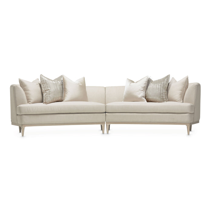 AICO Furniture - Mod Dream 2-Piece Sofa in Chardonnay - N9007-2PC-PEARL-822 - GreatFurnitureDeal