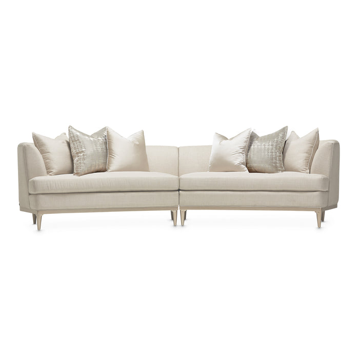 AICO Furniture - Mod Dream 2-Piece Sofa in Chardonnay - N9007-2PC-PEARL-822 - GreatFurnitureDeal